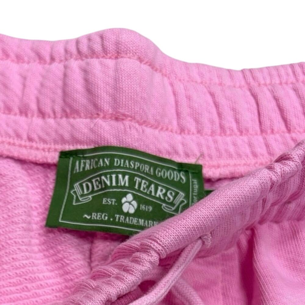 Denim Tears Cotton Wreath Shorts Pink Large NWT - Picture 2 of 3